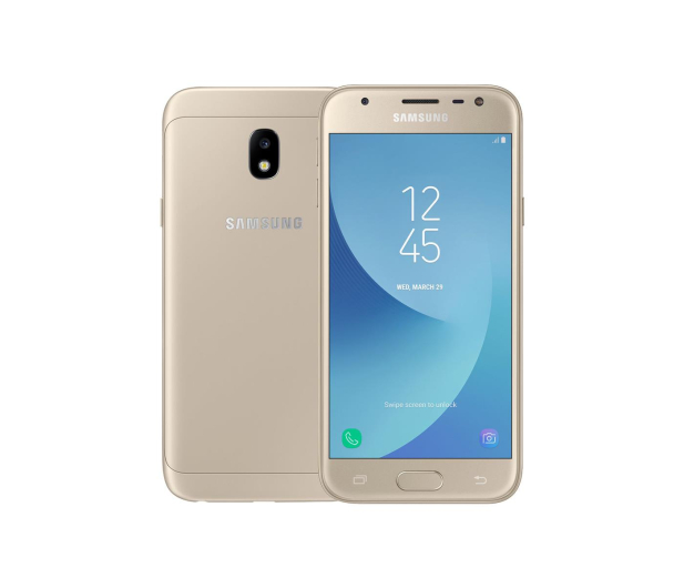 SAMSUNG J330FD Galaxy J3 2017 LTE Złoty Dual Sim - 368821 - zdjęcie